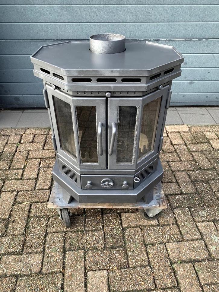 Reny Mini Oslo houtkachel, Huis en Inrichting, Kachels, Gebruikt, Vrijstaand, Houtkachel, Hout, Ophalen