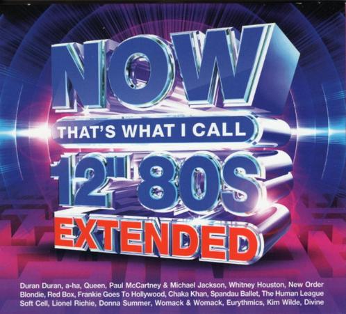 Now that's what I call 12" 80's extended (4 CD), CD & DVD, CD | Compilations, Comme neuf, Pop, Enlèvement