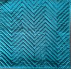 Set van 3 kussenhoezen petrol, Ophalen of Verzenden, Nieuw, Overige kleuren, Vierkant