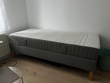lit IKEA, 90 cm, Gris, Une personne, Enlèvement