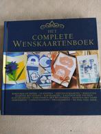 wenskaarten-fronten om te knutselen+complete wenskaartenboek, Livres, Loisirs & Temps libre, Autres sujets/thèmes, Utilisé, Envoi