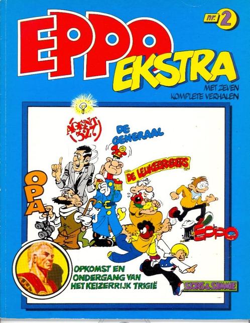 3 strips uit EPPO., Boeken, Stripverhalen, Gelezen, Meerdere stripboeken, Ophalen of Verzenden