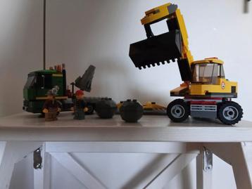 Lego 4203 - Graafmachinetransport beschikbaar voor biedingen