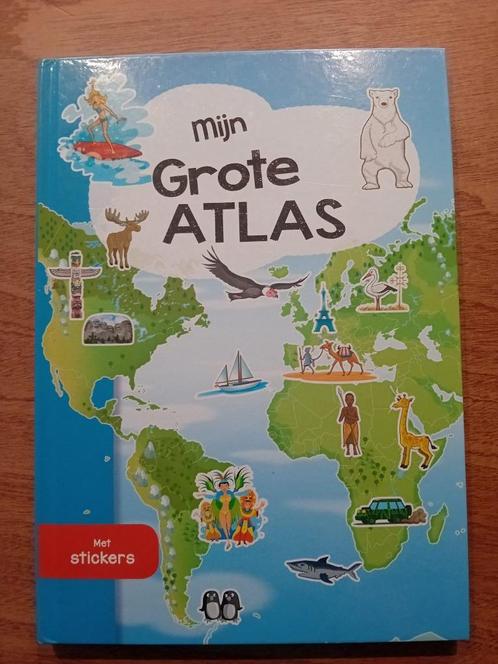 Boek - Mijn grote atlas, Boeken, Studieboeken en Cursussen, Nieuw, Ophalen