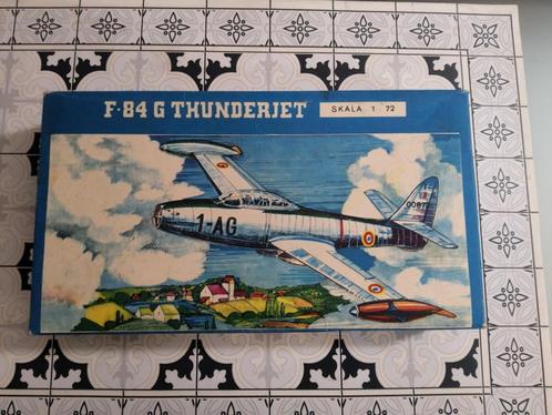 F-84G Thunderjet 1/72, Hobby en Vrije tijd, Modelbouw | Vliegtuigen en Helikopters, Gebruikt, Vliegtuig, 1:72 tot 1:144, Overige merken