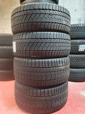 4 Continental winterbanden 2x 225/45/18 en 2x 255/40/18  beschikbaar voor biedingen