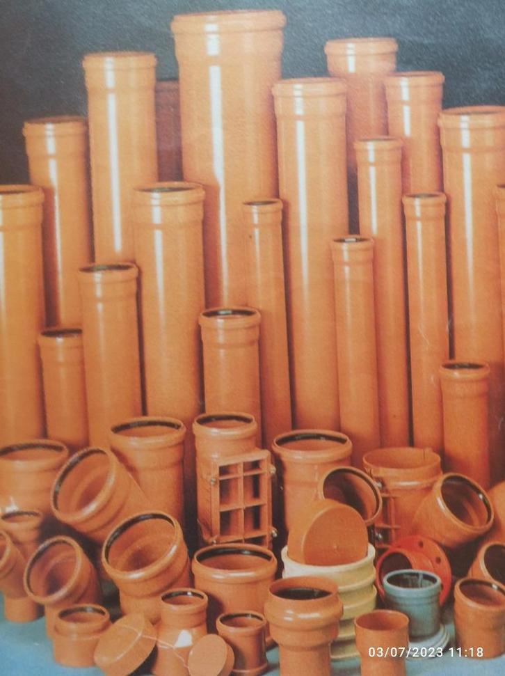 RIOOLBUIZEN EN KABELBESCHERMINGSBUIZEN, Doe-het-zelf en Bouw, Buizen en Afvoer, Nieuw, Afvoer, PVC, Ophalen