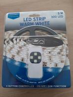 Ruban LED blanc chaud 5 mètres 300 LED, Maison & Meubles, Lampes | Autre, Enlèvement ou Envoi, Neuf
