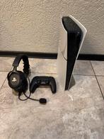 Ps5 Digitaal met headset 8 maanden oud, Games en Spelcomputers, Spelcomputers | Sony PlayStation 5, Ophalen, Zo goed als nieuw
