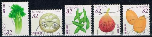 Postzegels uit Japan - K 2818 - groenten, Postzegels en Munten, Postzegels | Azië, Gestempeld, Oost-Azië, Verzenden