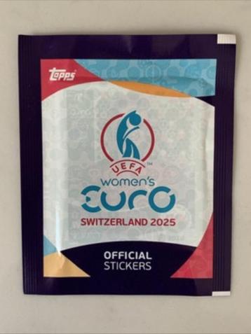 UEFA Women's Euro 2025 stickers te koop  beschikbaar voor biedingen