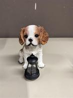 Tuinlamp - Spaniel met lampje, Tuin en Terras, Ophalen of Verzenden, Nieuw