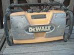 werf radio  dewalt, Ophalen, Gebruikt, Radio
