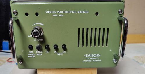 Sailor R501 vintage noodkanaal ontvanger., Telecommunicatie, Zenders en Ontvangers, Gebruikt, Ontvanger, Ophalen of Verzenden