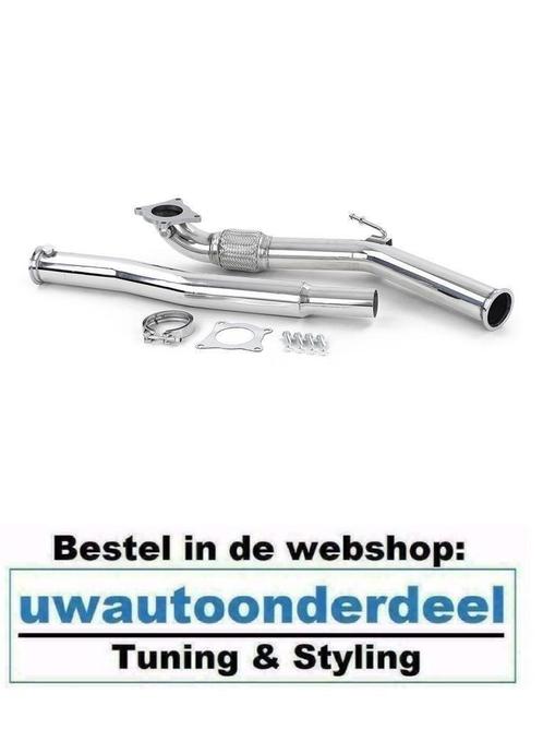 Downpipe RVS Geschikt Voor Audi A3 8P 1.8 TFSI / 2.0 TFSI, Auto diversen, Tuning en Styling, Verzenden