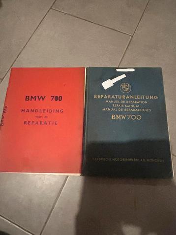 Bmw 700 handleidingen 1961 Nederlands Engels frans en Spaans beschikbaar voor biedingen