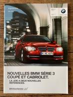 Product informatie brochure BMW 3-serie coupe en cabrio 2010, Nieuw, BMW, BMW, Ophalen of Verzenden