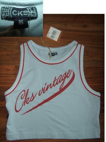 CKS top t-shirt taille 16 ans NEUF beschikbaar voor biedingen
