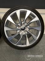 19” originele Audi A4 B8 B9 velgen + banden 5x112 8W0 601 02, Auto-onderdelen, Banden en Velgen, 19 inch, Banden en Velgen, Ophalen of Verzenden