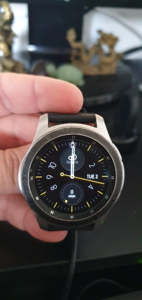 Galaxy Watch  46mm grey, Bijoux, Sacs & Beauté, Montres connectées, Utilisé, Android, Gris, Distance, GPS, Dormir, La vitesse