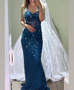 Galajurk avondjurken, Kleding | Dames, Jurken, Ophalen, Ponjadresses, Blauw, Nieuw