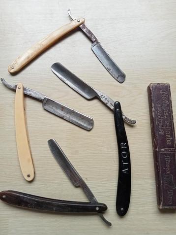 Collection rasoirs " coupe chou" antiquité. beschikbaar voor biedingen