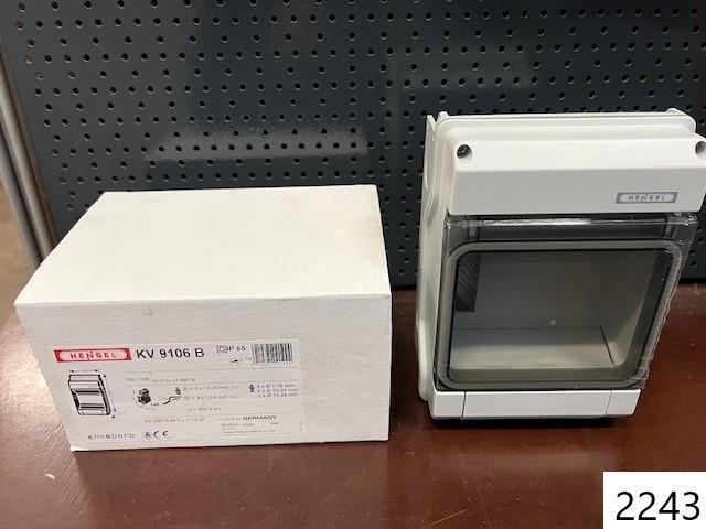 2243. Hensel kast / Schneider kast / grondplaat, Hobby & Loisirs créatifs, Composants électroniques, Neuf, Enlèvement