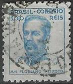 Brazilie 1941-1948 - Yvert 393 - Floriano Peixoto (ST), Timbres & Monnaies, Timbres | Amérique, Affranchi, Envoi