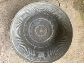zinken kuip, Moins de 30 cm, Intérieur, Enlèvement ou Envoi, Rond
