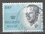 Belgique 1984 - Yvert/OBP 2137 - Roi Baudouin (ST), Envoi, Affranchi, Oblitéré, Maison royale