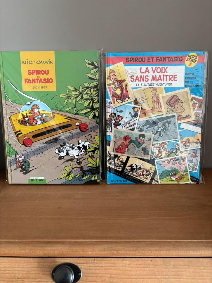 Spirou&Fantasio 3Alb.+1HS+1Intégral !!!EO!!! Nic & Cauvin, Boeken, Stripverhalen, Gelezen, Meerdere stripboeken, Ophalen of Verzenden
