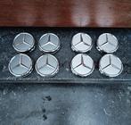 4 stuks naafdoppen 75mm Mercedes center caps zilver grijs, Nieuw, Ophalen