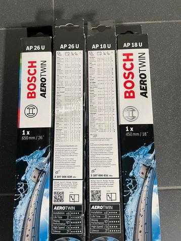 Bosch ruitenwissers AP26U en AP18U beschikbaar voor biedingen