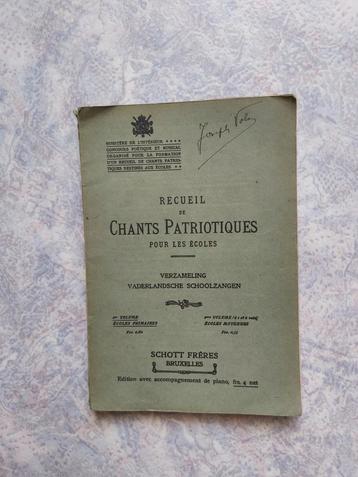 België Belgique Zang Chanson Lied School Ministerie Muziek beschikbaar voor biedingen