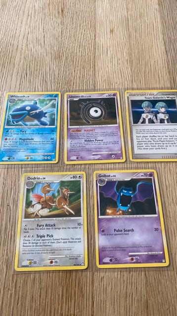 Pokémon mysterious treasures lotje (2007) beschikbaar voor biedingen