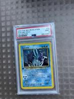 Pokemon Suicune Holo 1st Edition PSA 9 - Neo Revelation, Hobby en Vrije tijd, Ophalen of Verzenden, Zo goed als nieuw, Losse kaart