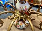 Grote 8-armige kroonluchter. Prorselein keramiek, Enlèvement, Utilisé, Autres matériaux, Italiaans