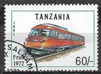 Tanzania 1991 - Yvert 793 - Locomotief - Frankrijk (ST), Timbres & Monnaies, Timbres | Afrique, Affranchi, Envoi, Tanzanie