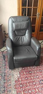 Elektrisch verstelbare zetel, Enlèvement, Utilisé, Une personne, Cuir