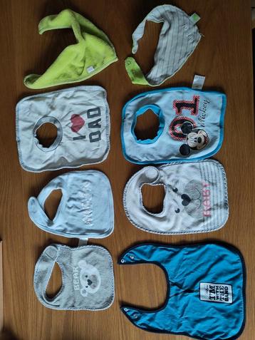 Slabbetjes voor baby newborn. 9 stuks, apart of als pakket beschikbaar voor biedingen