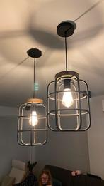 2x Brilliant hanglamp, Huis en Inrichting, Lampen | Hanglampen, Ophalen, Zo goed als nieuw, Metaal, 50 tot 75 cm