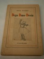 1938 Livre  Degas, Livres, Paul Valéry, Utilisé, Enlèvement ou Envoi, Peinture et dessin