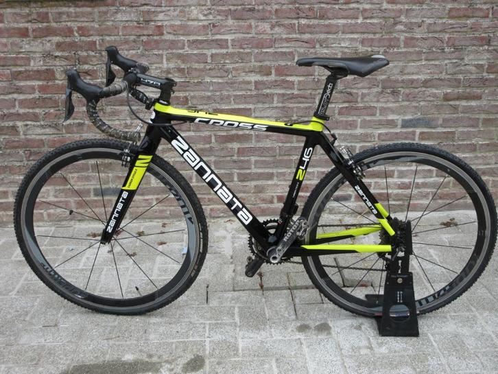 crossfiets zannata met di 2 - carbon, Fietsen en Brommers, Fietsen | Crossfietsen en BMX, Gebruikt, 24 inch of meer, V-brakes