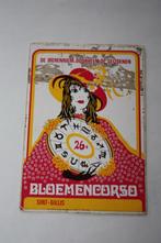Vintage Sticker - 26e Bloemencorso Sint-Gillis-Dendermonde, Overige typen, Gebruikt, Ophalen of Verzenden