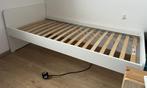 Lit IKEA SLÄKT, Huis en Inrichting, Slaapkamer | Bedden, Ophalen, Zo goed als nieuw, Eenpersoons, Wit