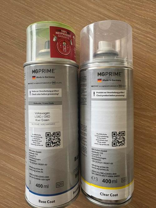 Volkswagen LG6D/G6D kiwigroene verf, Doe-het-zelf en Bouw, Verf, Beits en Lak, Nieuw, Verf, Minder dan 5 liter, Groen, Ophalen of Verzenden