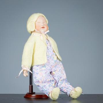 Franklin Mint - Babypop van Porcelain  beschikbaar voor biedingen