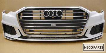 AUDI A6 C8 BUMPER ORIGINEEL 6xPDC S-LINE KLEUR LS9R beschikbaar voor biedingen