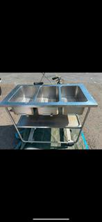 Kar, barbecue,..., Zakelijke goederen, Horeca | Keukenapparatuur, Ophalen, Gebruikt, Inox Meubilair