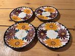 Soucoupes vintage en majolique SMF Schramberg déco Kathrein , Enlèvement ou Envoi